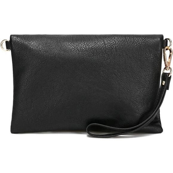 Envelope Clutch Purses for Women Wristlet Evening Clutch with Chain - Picture 4 of 7